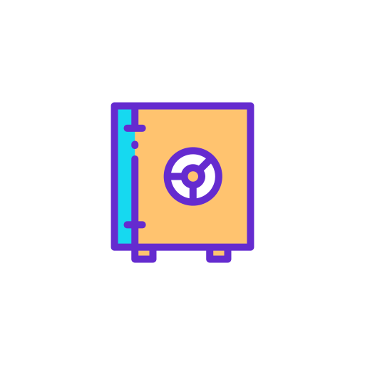 Safe box icon