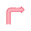 Turn right icon 64x64