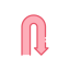 U turn іконка 64x64