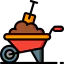 Wheelbarrow icon 64x64