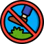 No tresspasing icon 64x64