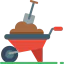 Wheelbarrow icon 64x64
