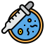 Petri dish icon 64x64