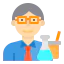 Scientist アイコン 64x64