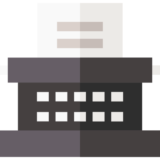 Typewriter icon