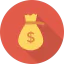 Money bag icon 64x64