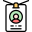 Id card icon 64x64