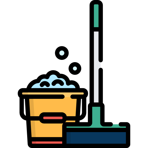 Floor mop icon