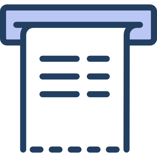 Receipt icon