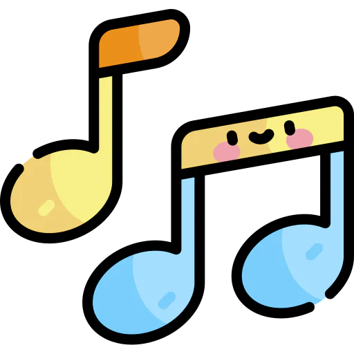 Musical notes icon