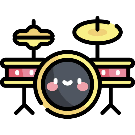 Drum set icon