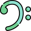 Bass clef icon 64x64