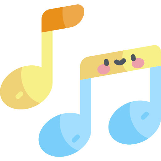 Musical notes icon