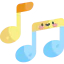 Musical notes icon 64x64