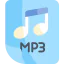 Mp3 file ícono 64x64