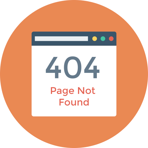 Error 404 icon