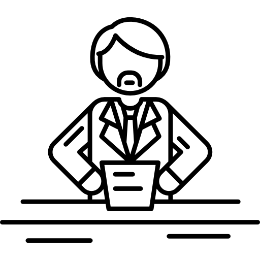 Newscaster icon