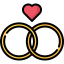 Wedding ring icon 64x64