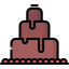 Chocolate fountain icon 64x64