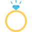 Wedding ring icon 64x64