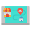 Food delivery icon 64x64