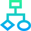 Flowchart icon 64x64