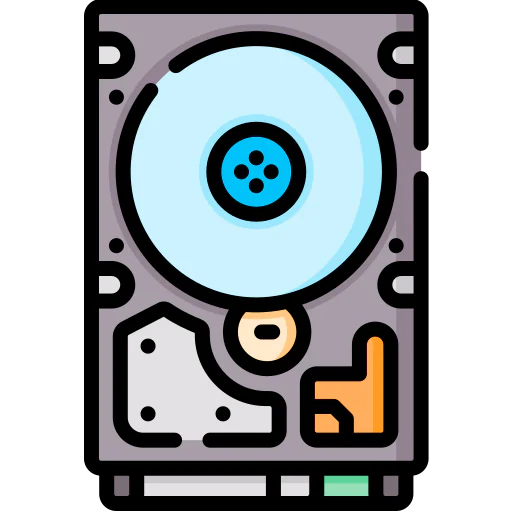 Hard disk icon