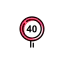 Speed limit biểu tượng 64x64
