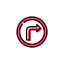 Turn right icon 64x64