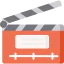 Clapperboard Ikona 64x64