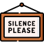 Silence Symbol 64x64