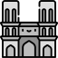 Notre dame icon 64x64