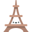 Eiffel tower icon 64x64