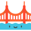 Golden gate icon 64x64