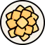 Fried tofu curd balls Symbol 64x64