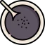 Black sesame soup icon 64x64