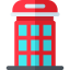 Telephone box icon 64x64
