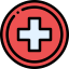 Hospital sign icon 64x64