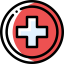 Hospital sign icon 64x64