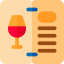 Wine menu icône 64x64