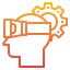 Vr glasses icon 64x64