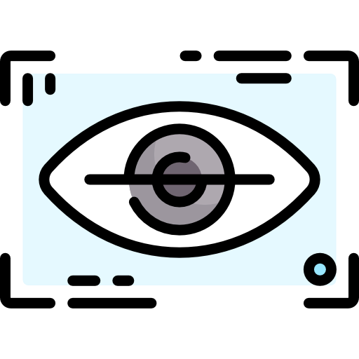 Eye scanner icon