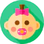 Baby girl icon 64x64