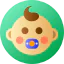Baby boy icon 64x64