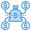 Money bag icon 64x64