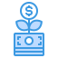 Money tree icon 64x64
