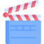 Clapperboard Ikona 64x64