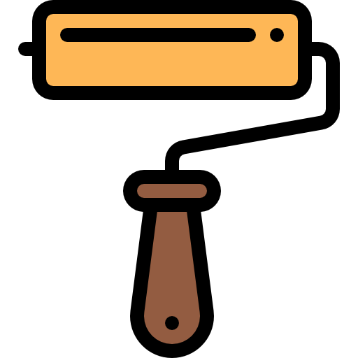 Paint roller icon