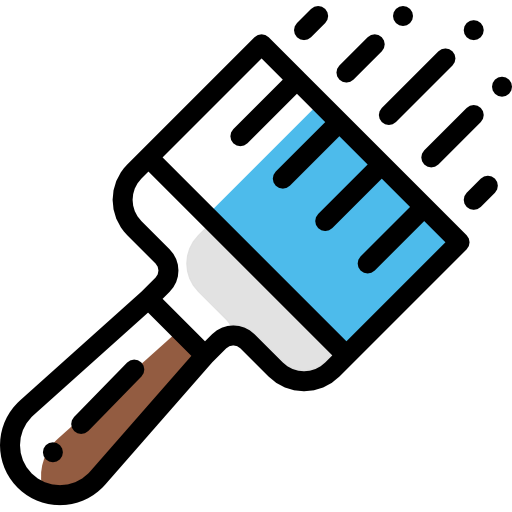 Paint brushes icon