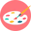 Paint palette icon 64x64
